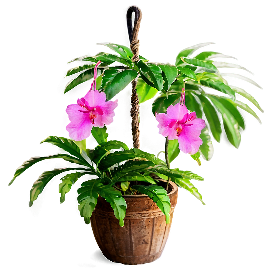 Flowering Hanging Plant Png 05252024 PNG Image