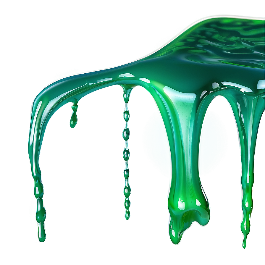 Flowing Green Slime Png Uni PNG Image