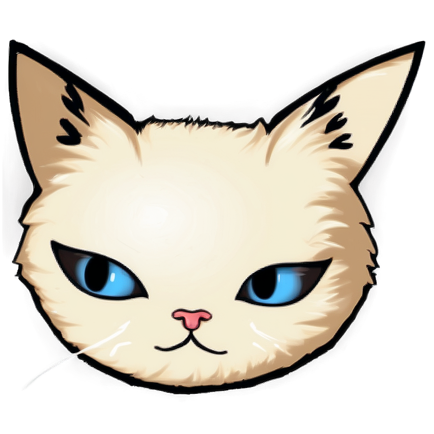 Fluffy Cat Ear Graphic Png 06212024 PNG Image