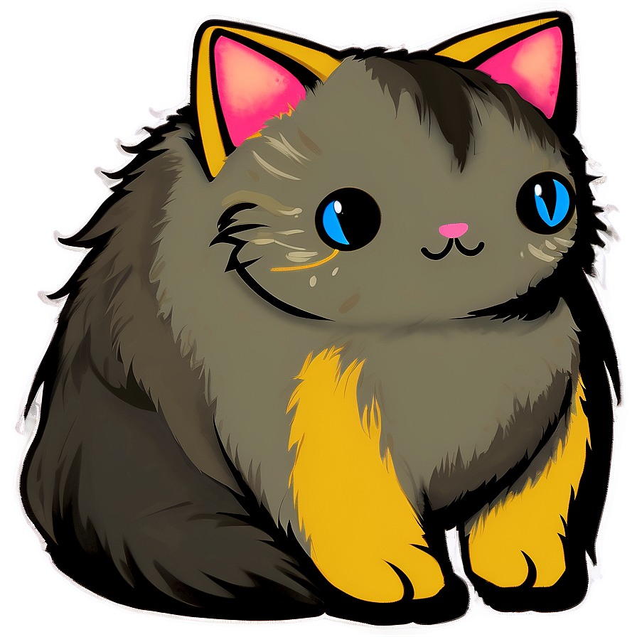 Fluffy Cat Ear Graphic Png 50 PNG Image