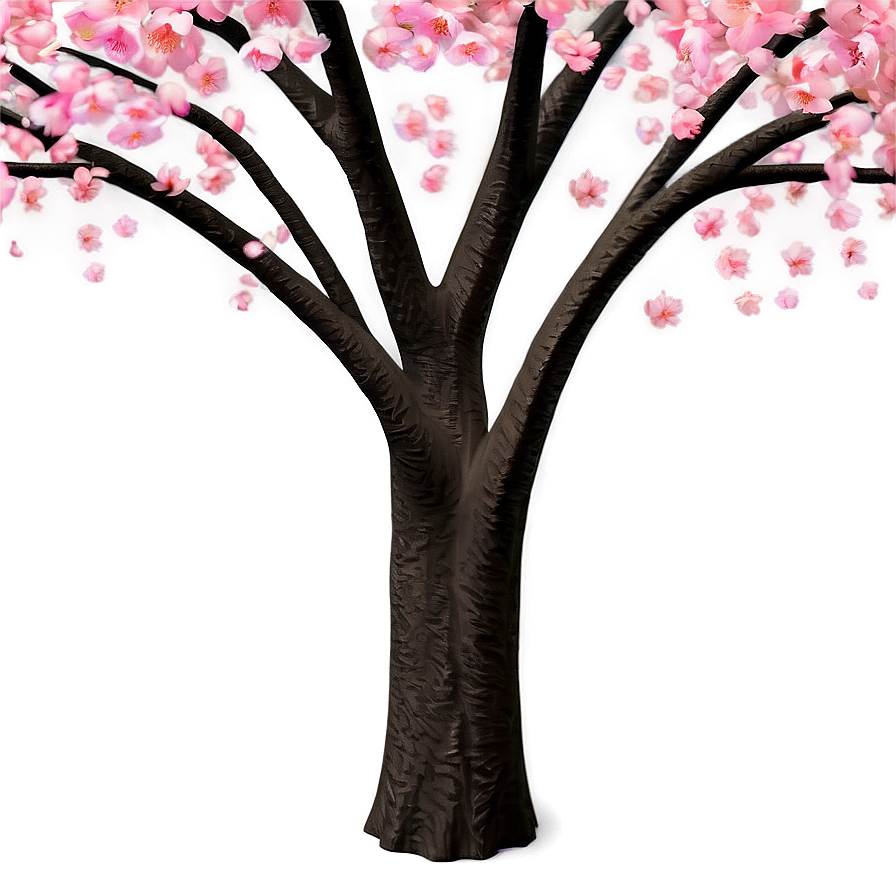 Fluffy Cherry Blossom Tree Png 05242024 PNG Image