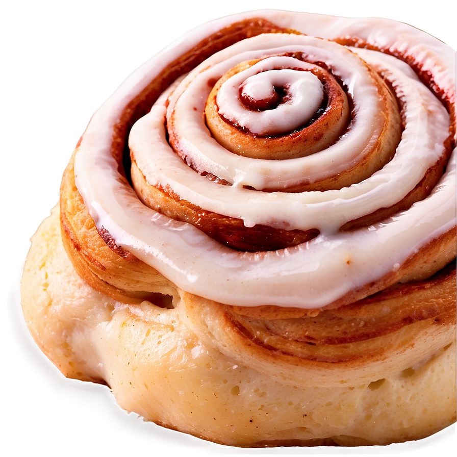 Fluffy Cinnamon Roll Goodness Png Urd69 PNG Image