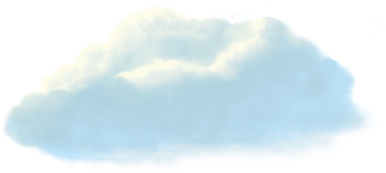 Fluffy Cloud Sky Background PNG Image