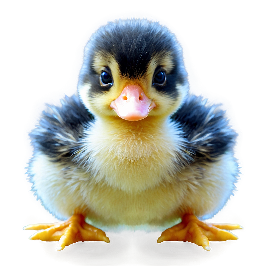 Fluffy Duck Chick Png 05032024 PNG Image