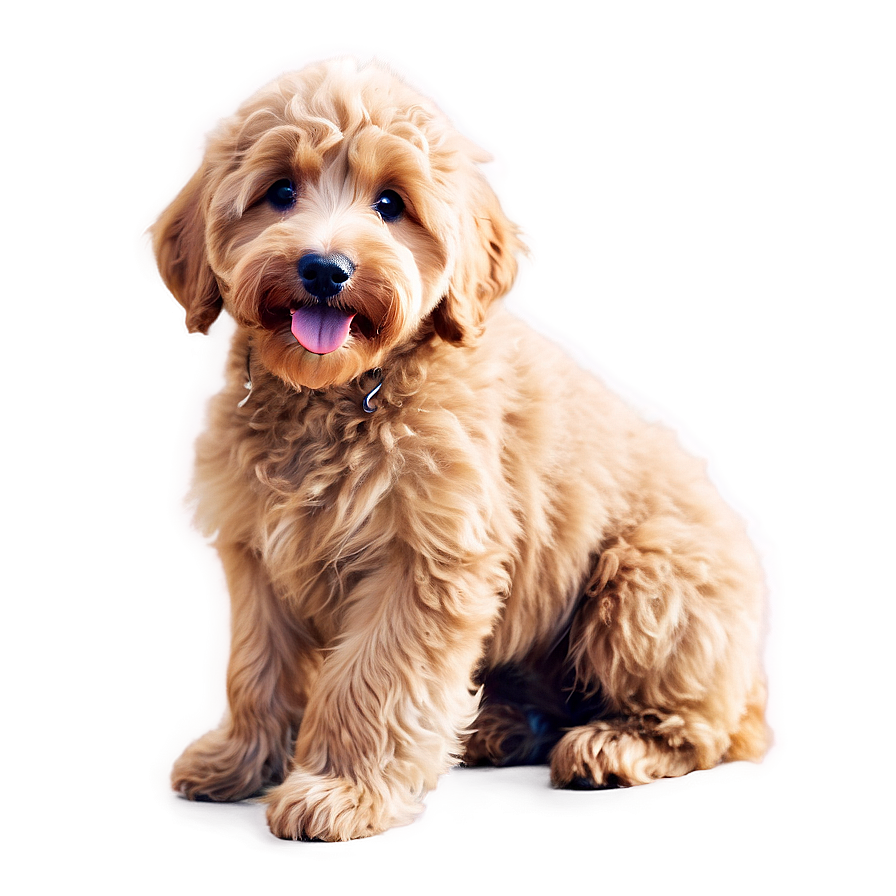 Fluffy Goldendoodle Png 06262024 PNG Image