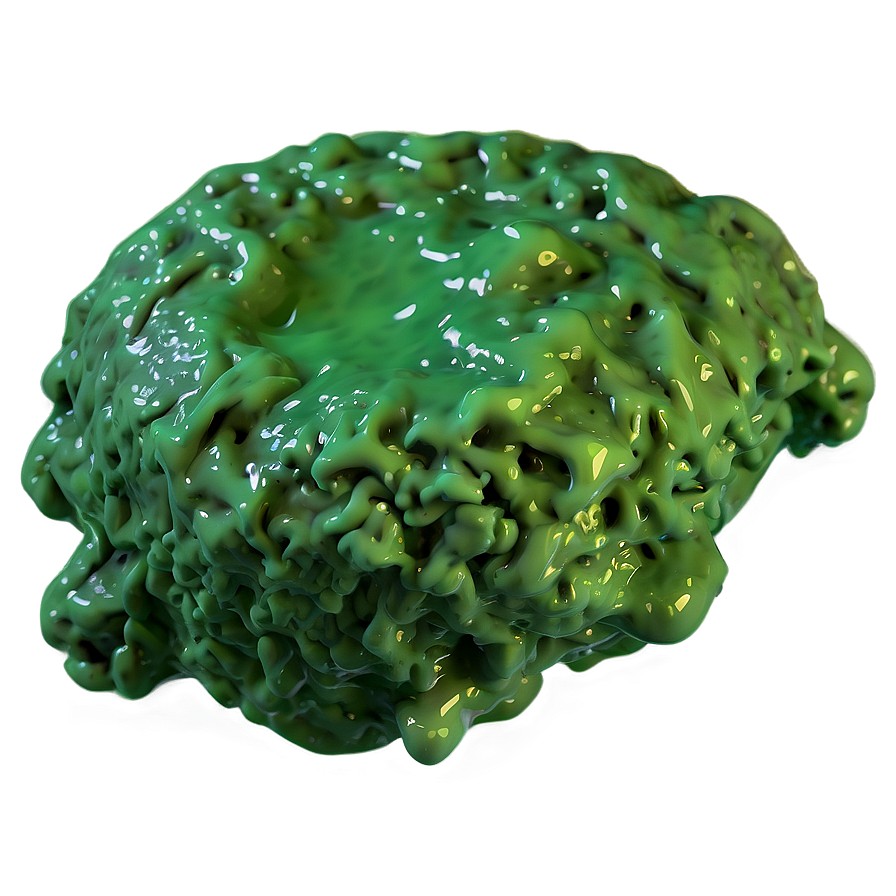 Fluffy Green Slime Png Mea70 PNG Image