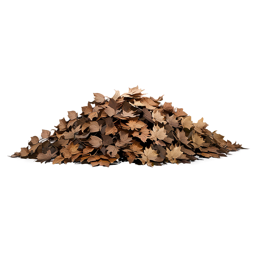 Fluffy Leaf Pile Png 06202024 PNG Image