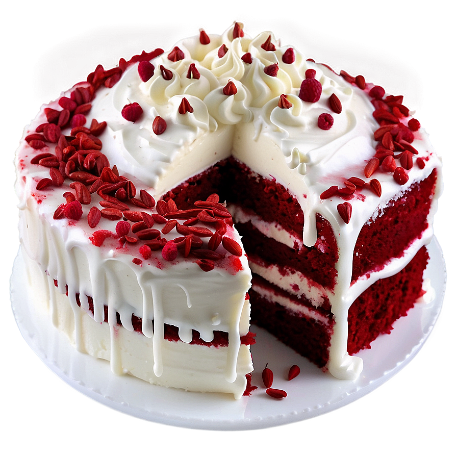 Fluffy Red Velvet Cake Png 59 PNG Image