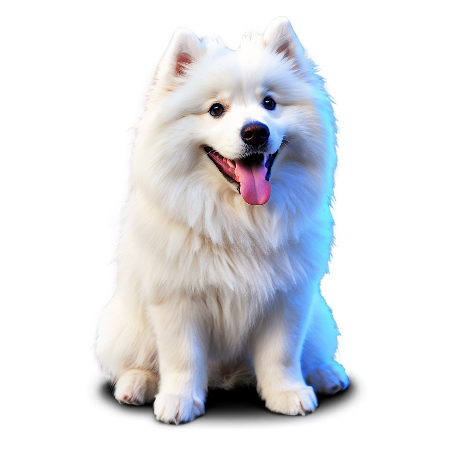 Fluffy Samoyed Fun Png Spd28 PNG Image