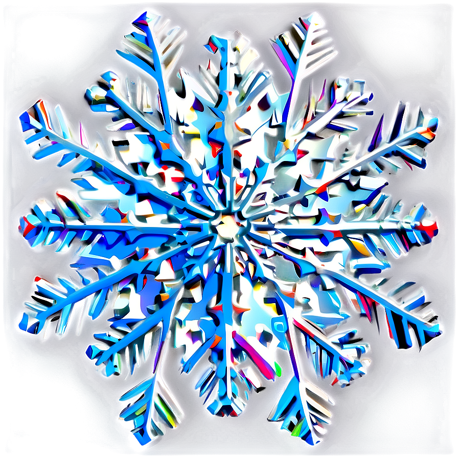 Flurry Snowflake Silhouette Png 85 PNG Image