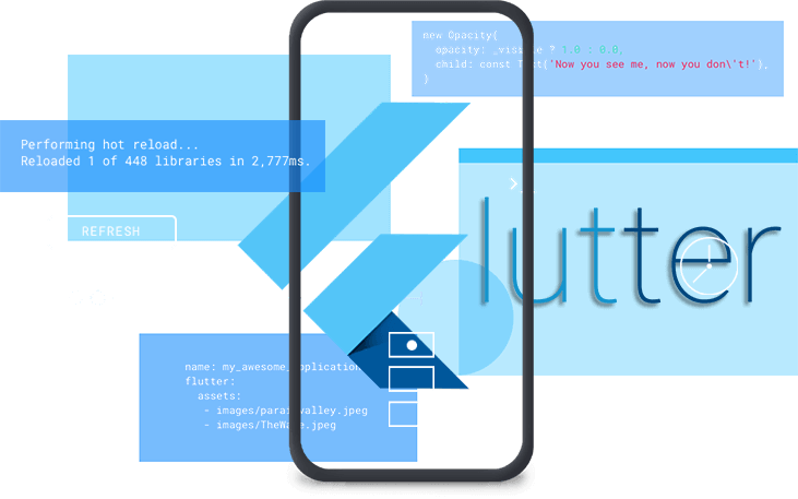 Flutter_ App_ Development_ Screen PNG Image