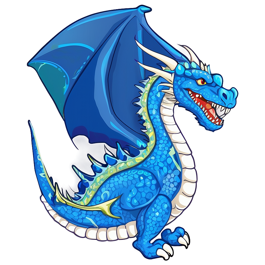 Flying Blue Dragon Graphic Png Ydr PNG Image