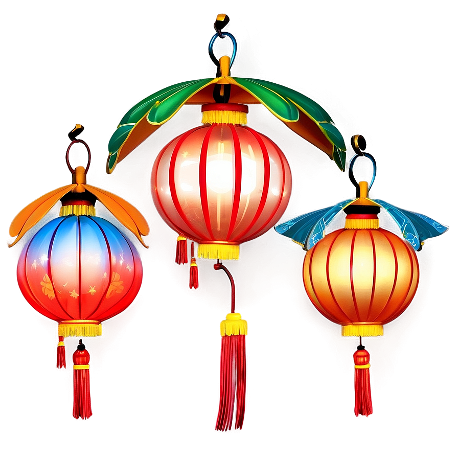 Flying Chinese Lantern Png 06262024 PNG Image