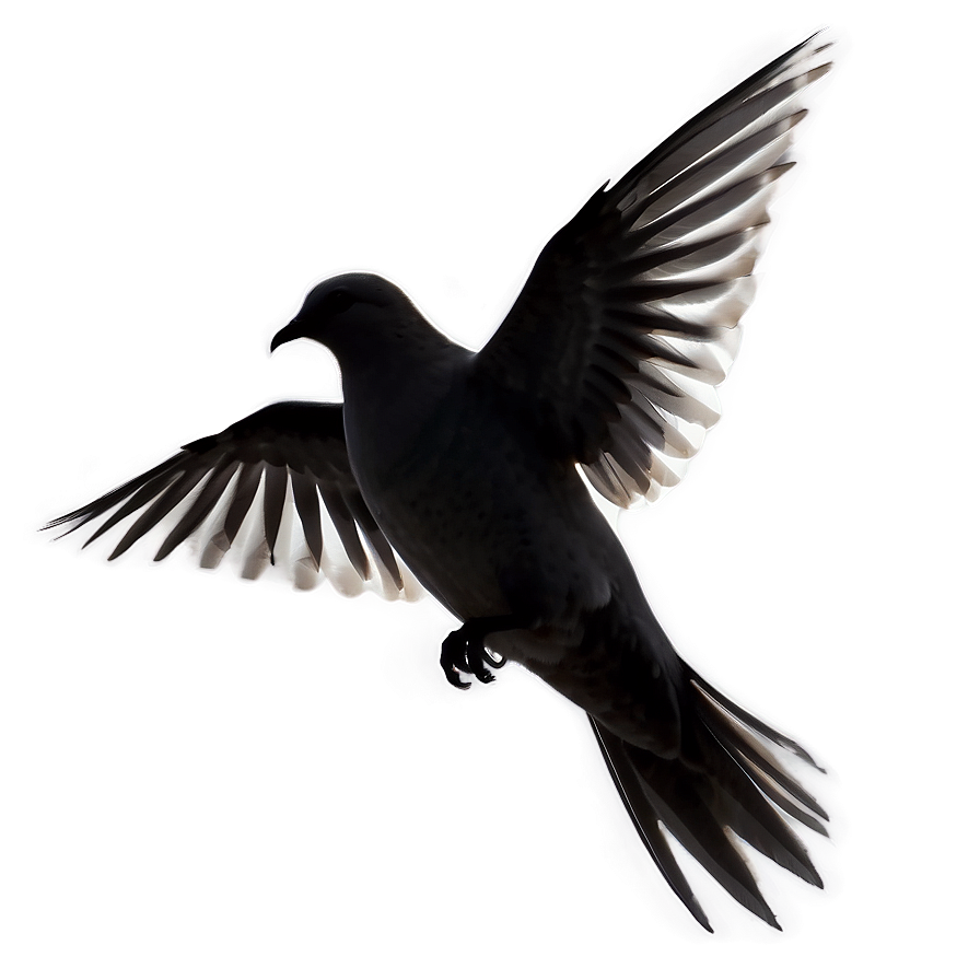 Flying Dove Silhouette Clipart Png 42 PNG Image