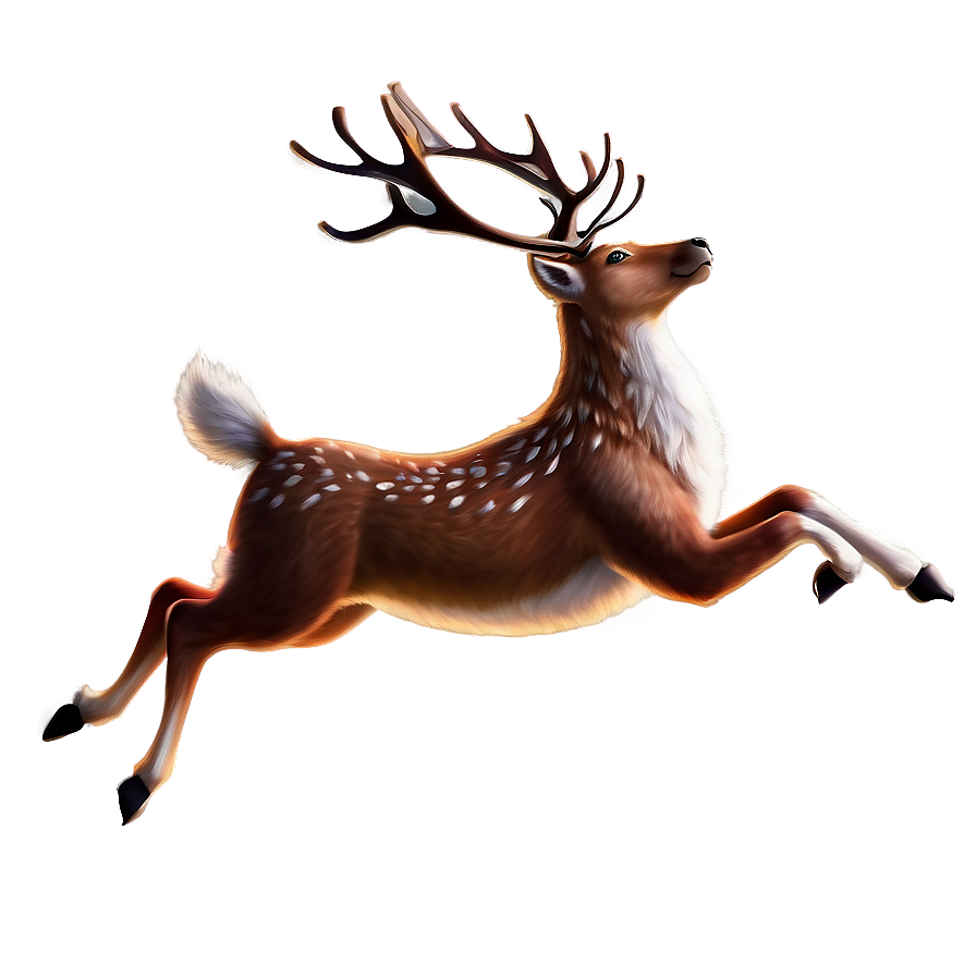 Flying Reindeer Png Cpm PNG Image