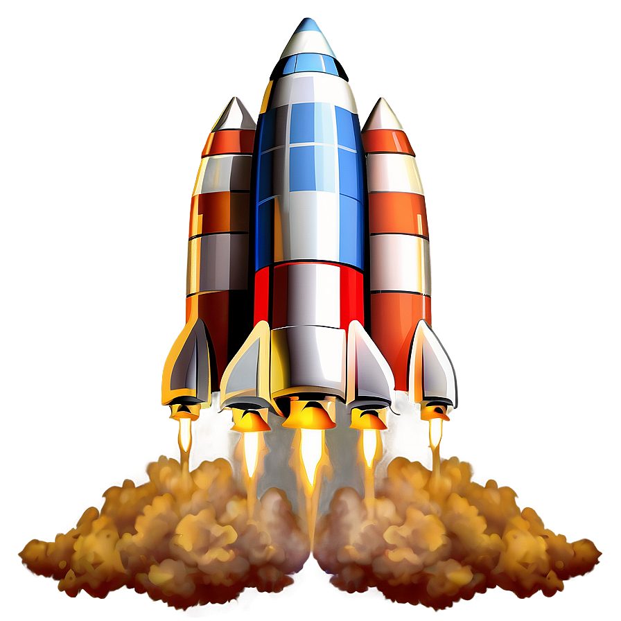 Flying Rocket Png Cxs78 PNG Image