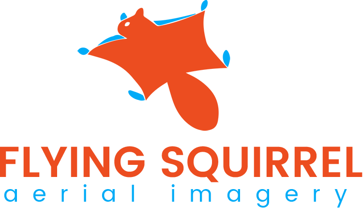 Flying Squirrel Logo Aerial Imagery PNG Image