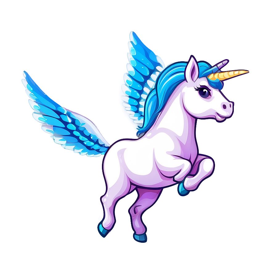 Flying Unicorn Clipart Png 06262024 PNG Image