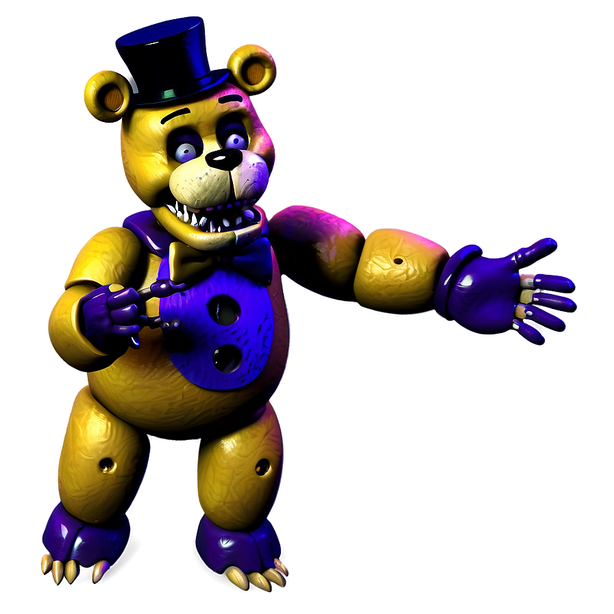 Fnaf Golden Freddy Png Hsr90 PNG Image