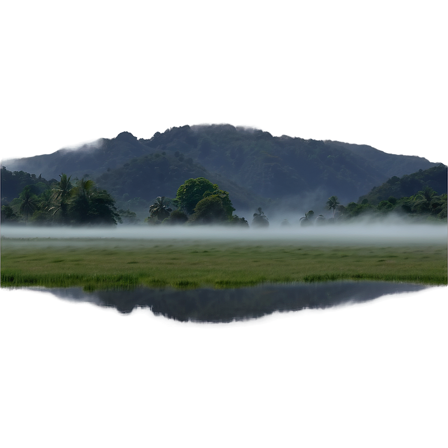 Foggy Landscape Png Cub26 PNG Image