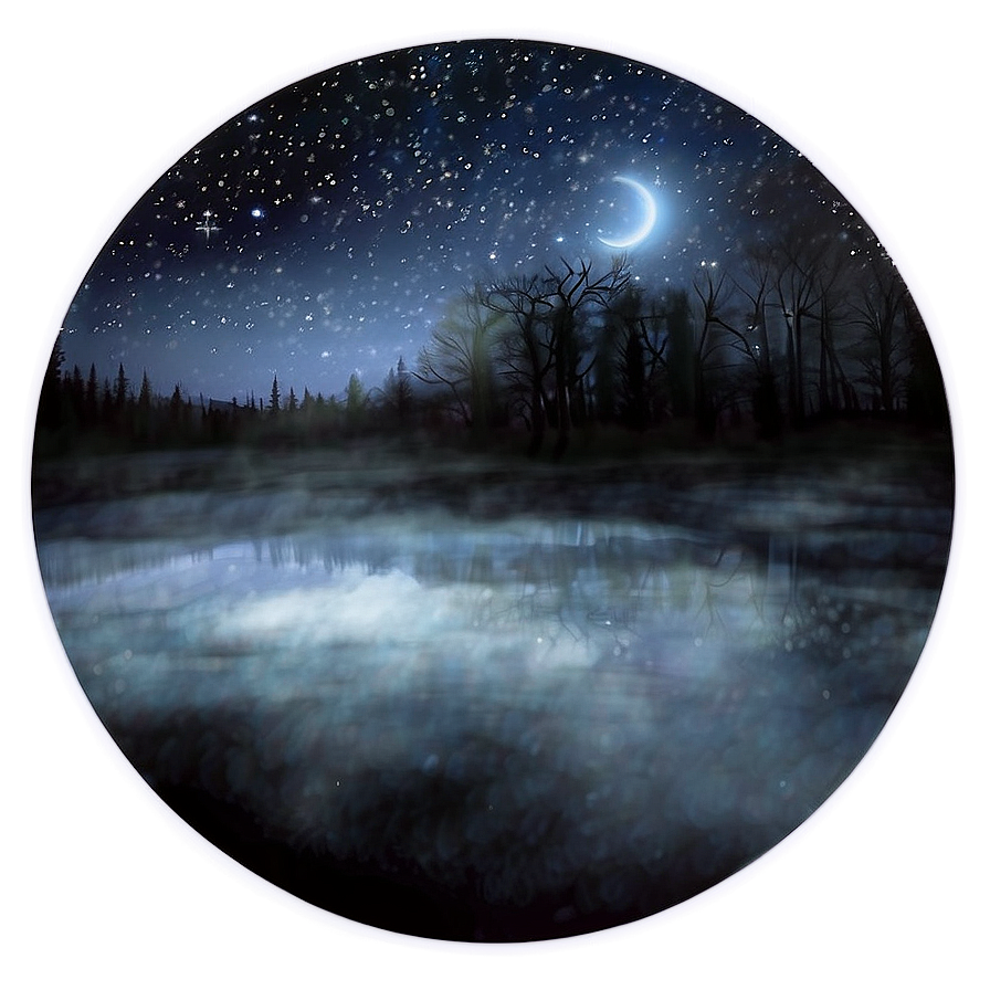 Foggy Night Overlay Png Qvi56 PNG Image