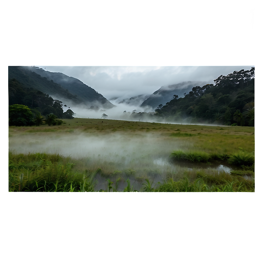 Foggy Valley Png Wwr16 PNG Image