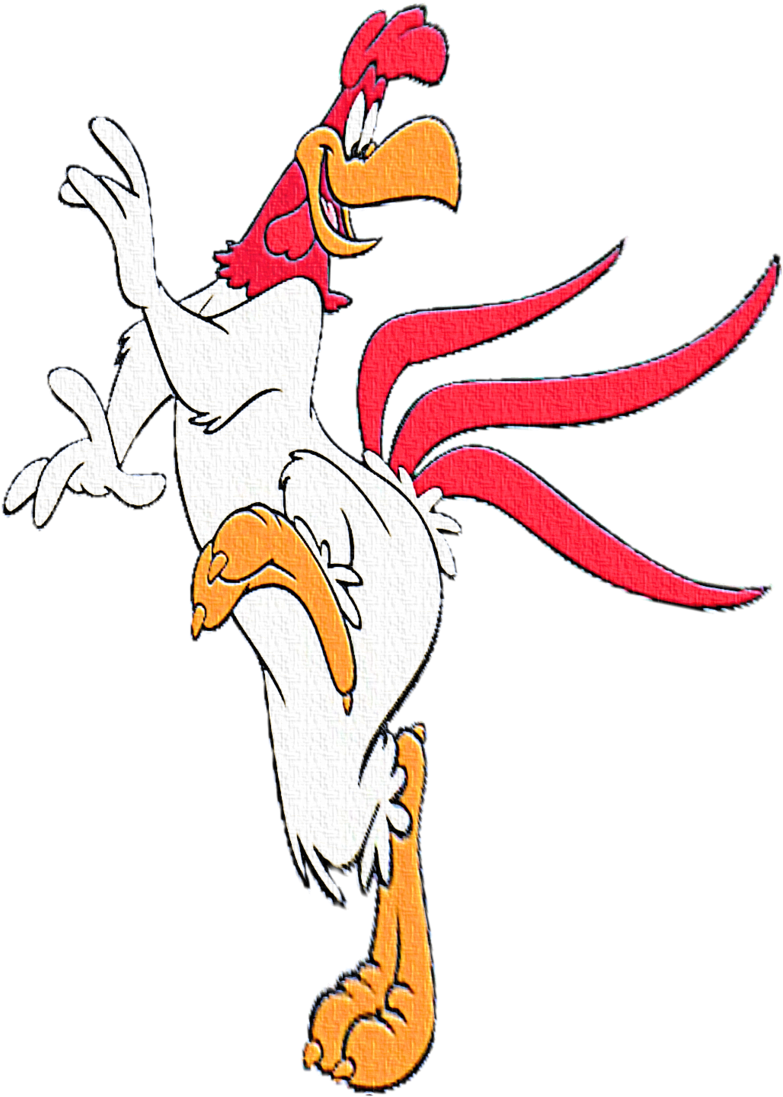 Foghorn Leghorn Strutting PNG Image