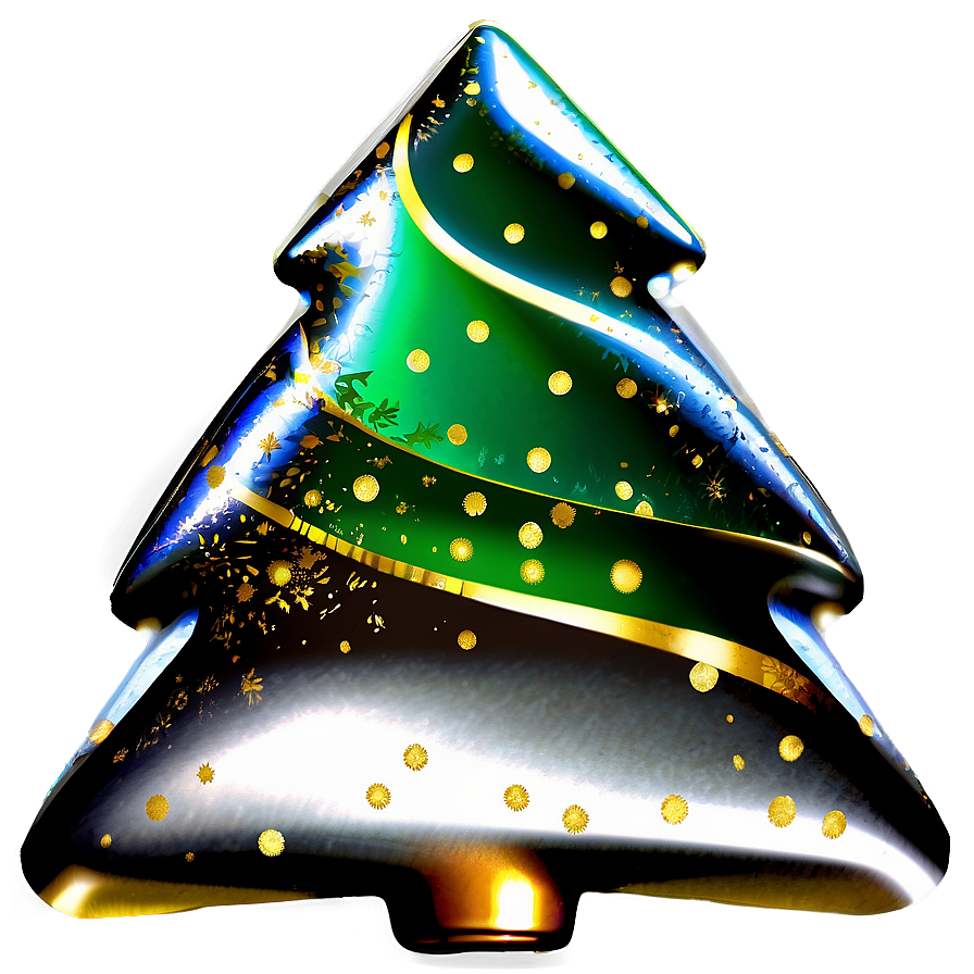 Foil Christmas Tree Png Bnf PNG Image