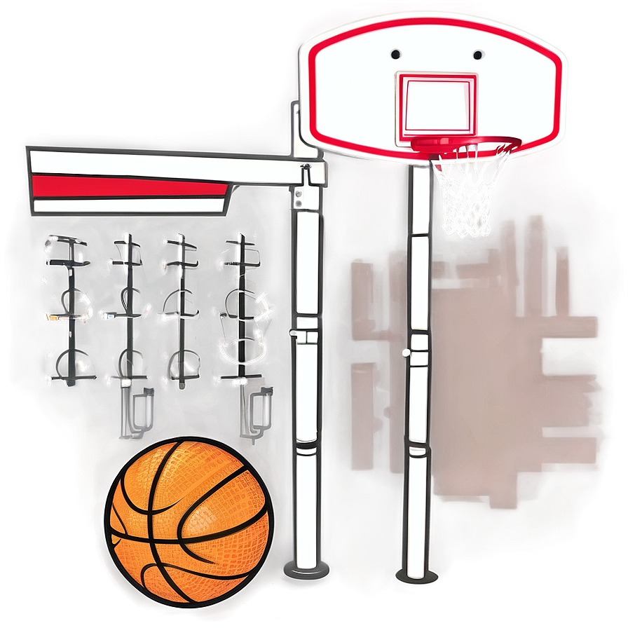 Foldable Basketball Hoop Convenience Png 06132024 PNG Image