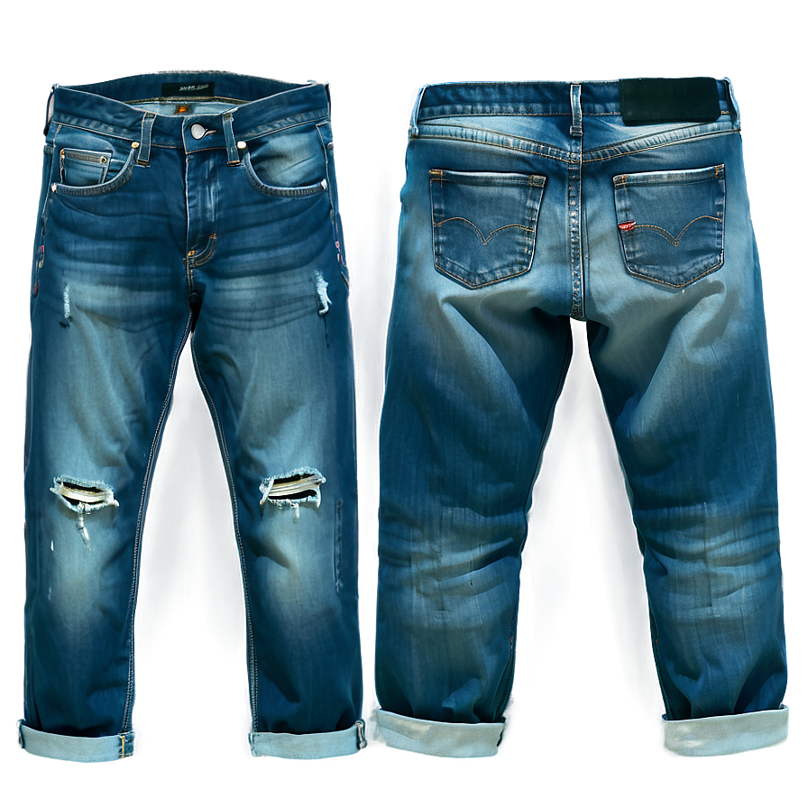 Folded Jeans Texture Png 96 PNG Image