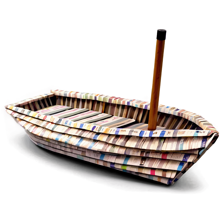 Folded Newspaper Boat Png 98 PNG Image