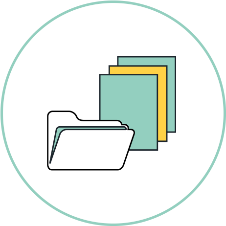 Folder Icon Graphic PNG Image