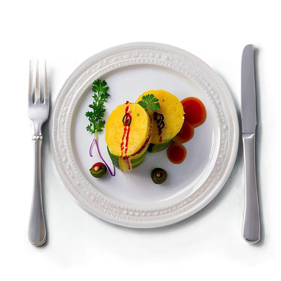 Food Plating And Presentation Png Whd3 PNG Image