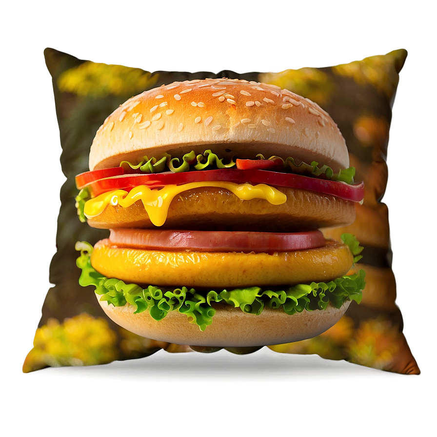 Food Theme Throw Pillows Png 06262024 PNG Image