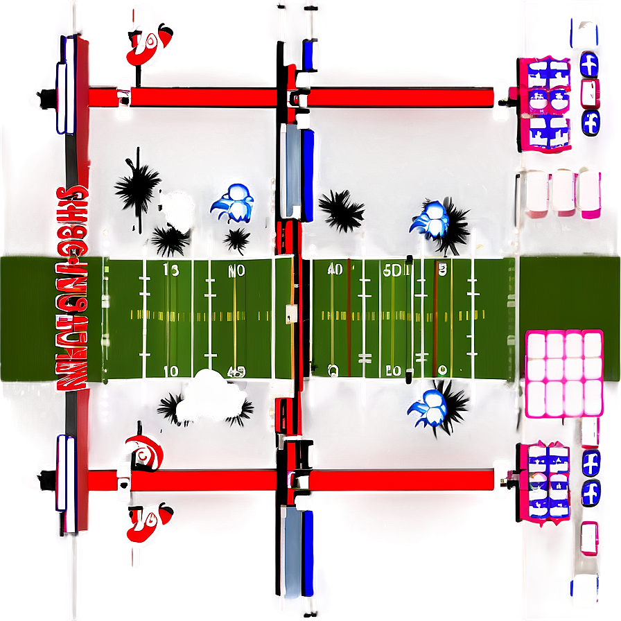 Football Field Lines Png Huv1 PNG Image