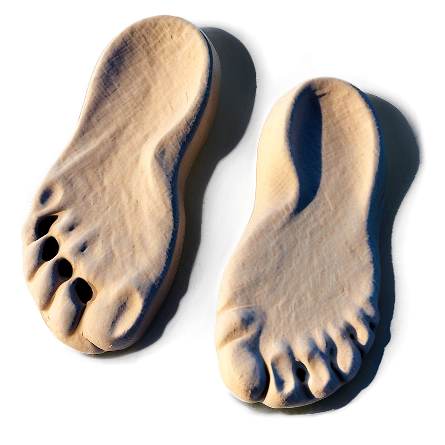 Footprints In Sand Png Ujn PNG Image