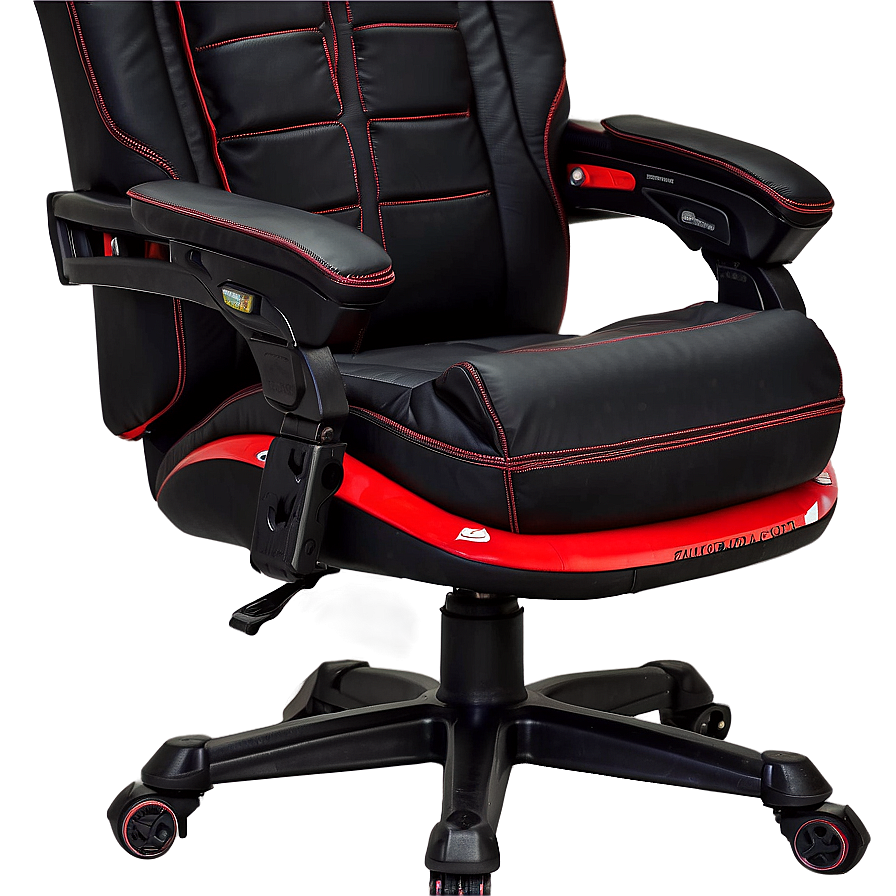 Footrest Gamer Chair Png Reg20 PNG Image