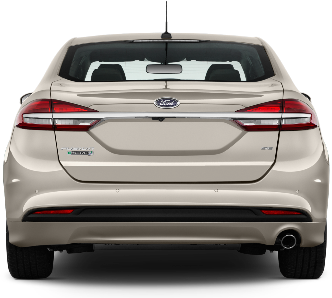 Ford Fusion Energi Rear View PNG Image