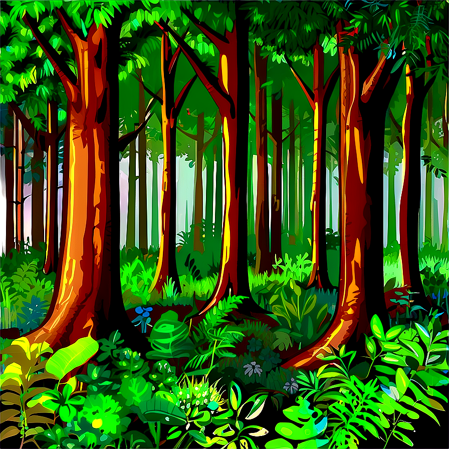 Forest Clipart A PNG Image