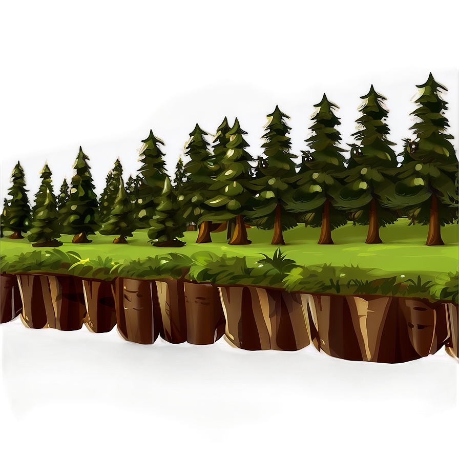 Forest Clipart C PNG Image