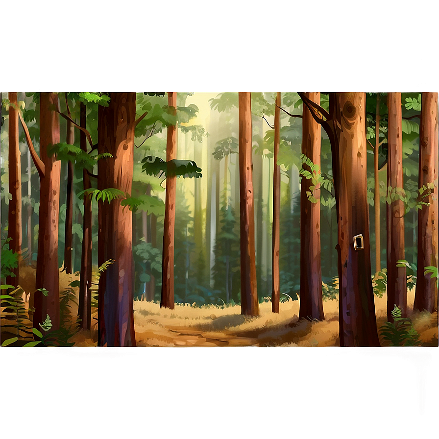 Forest Doodle Png Gbb PNG Image