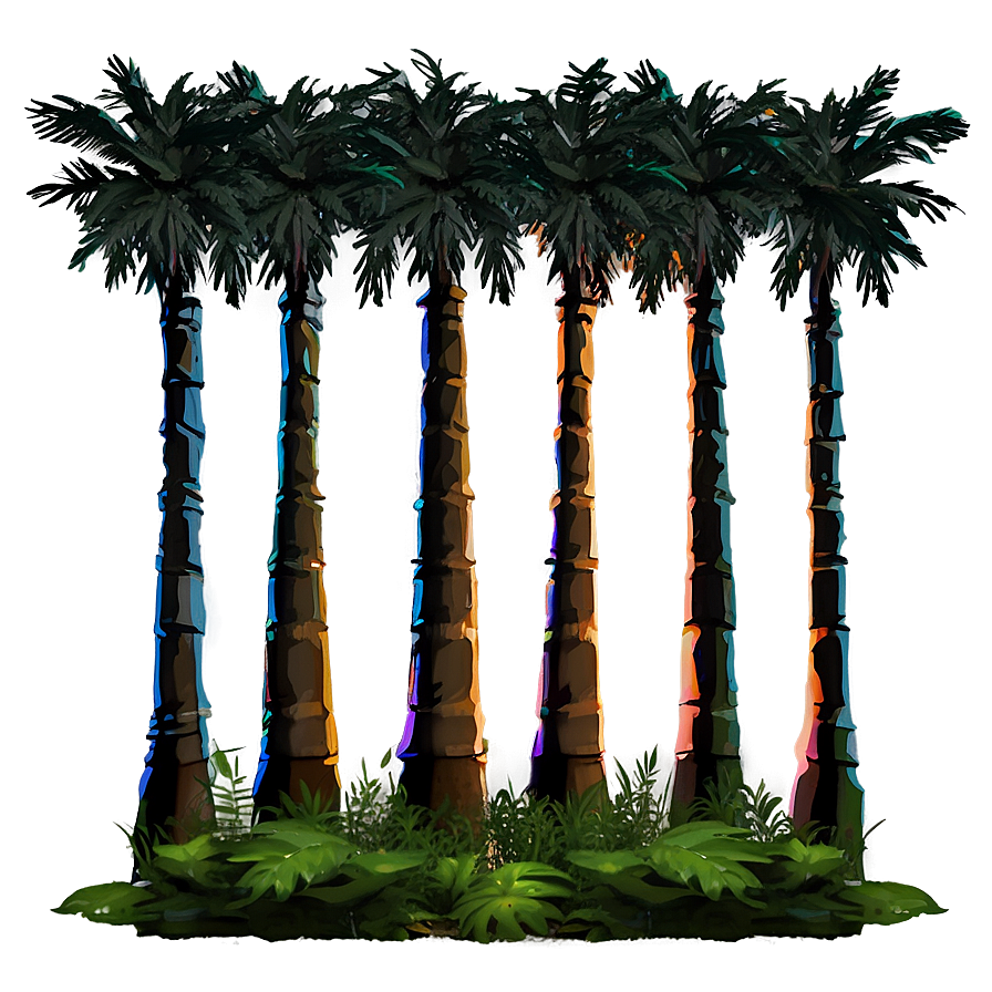 Forest Edge Sunset Png Qpq PNG Image