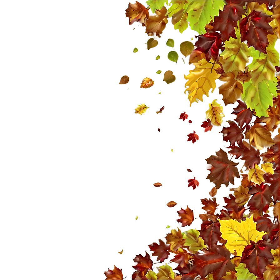 Forest Leaves Falling Png 06132024 PNG Image