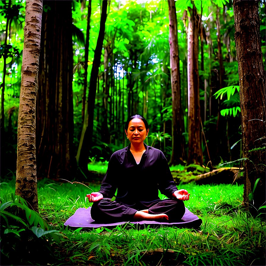 Forest Meditation Escape Png Ows91 PNG Image