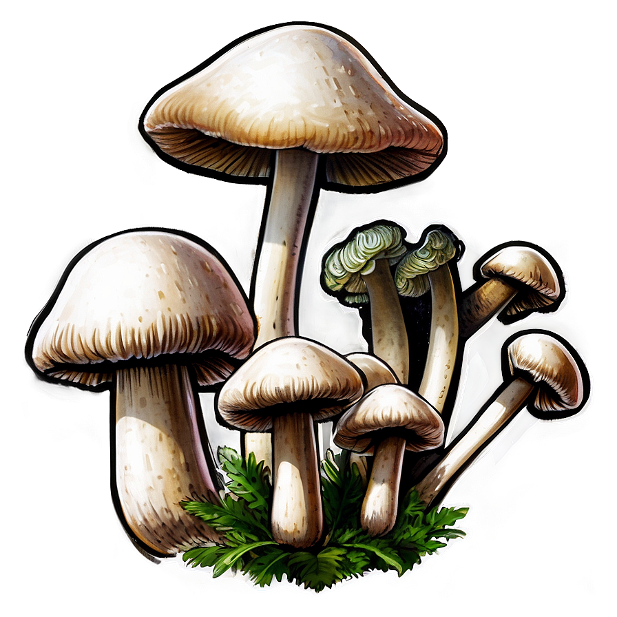 Forest Mushroom Png Cnd PNG Image