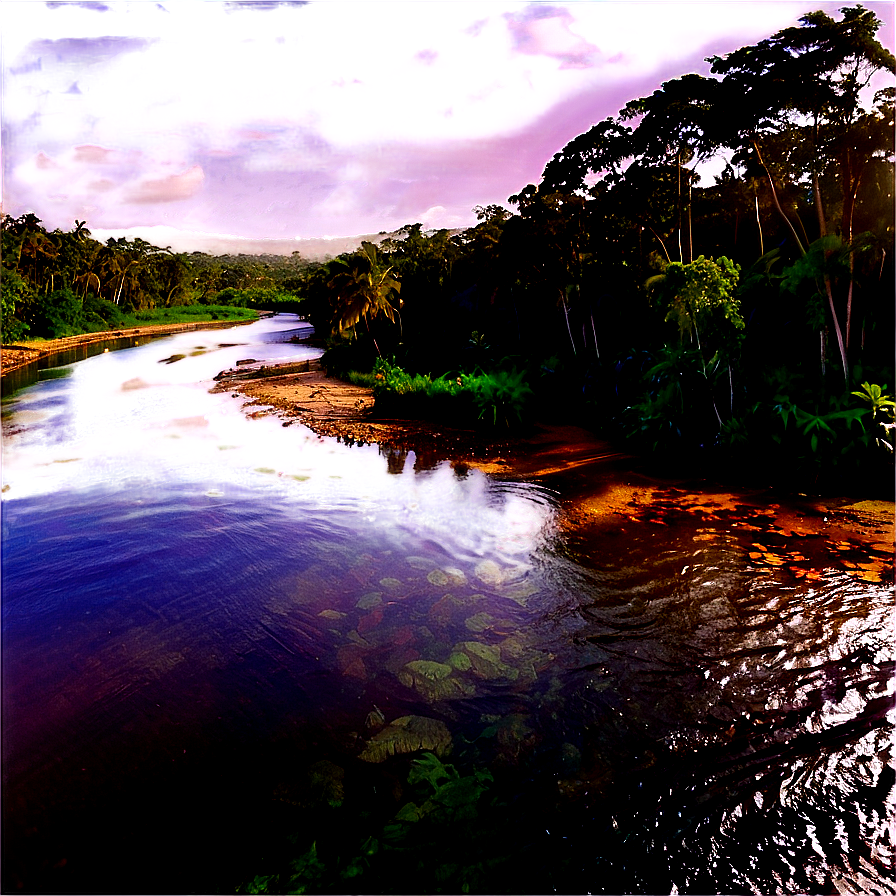 Forest River Crossing Png Rik20 PNG Image