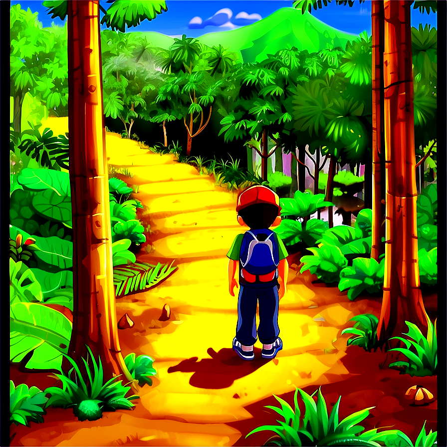 Forest Trail Adventure Png Mli PNG Image