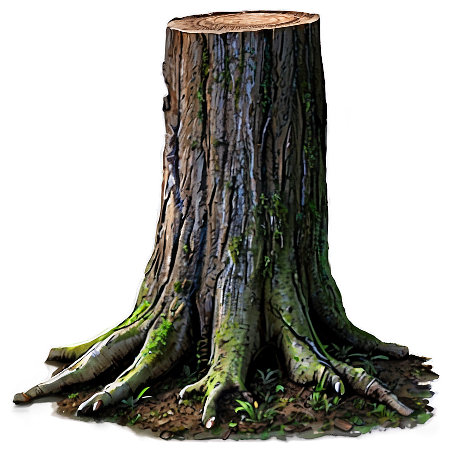 Forest Tree Stump Png 06132024 PNG Image