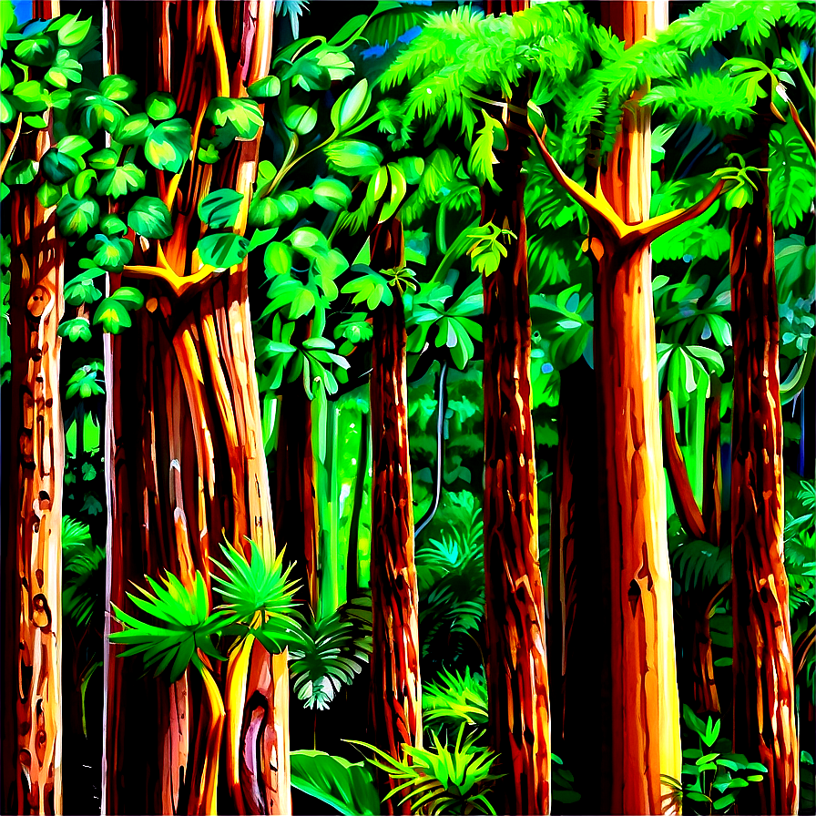 Forest Trees D PNG Image