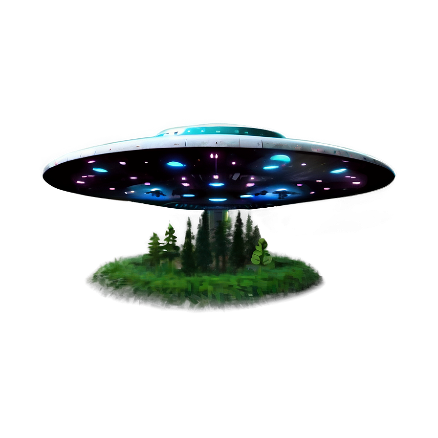 Forest Ufo Png Sus PNG Image